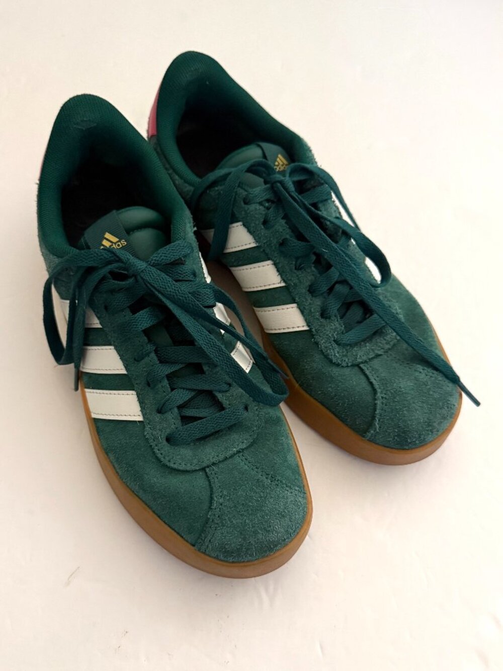 Adidas VL Court 3.0 Sneakers green suede